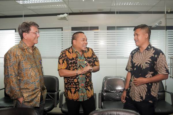 Direksi Bank Bukopin Kunjungi Bisnis Indonesia