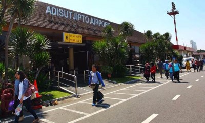 Jumlah Penumpang di Bandara Adi Sutjipto Tumbuh 13%