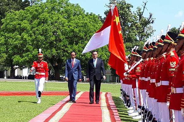 Presiden Jokowi Sambut Kunjungan PM China  Li Keqiang 