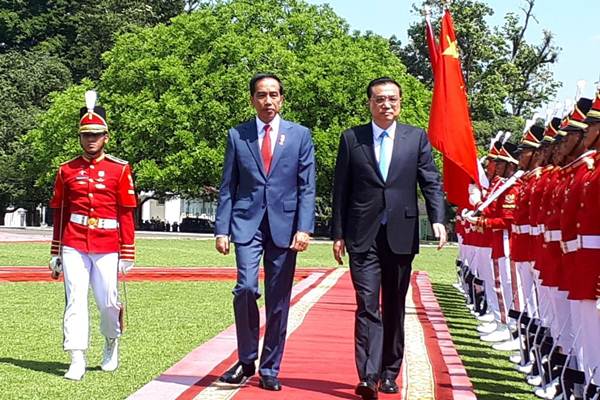 Presiden Jokowi Sambut Kunjungan PM China  Li Keqiang 
