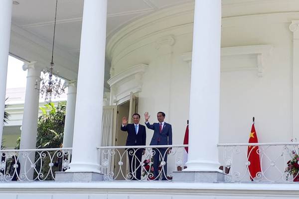 Presiden Jokowi Sambut Kunjungan PM China  Li Keqiang 
