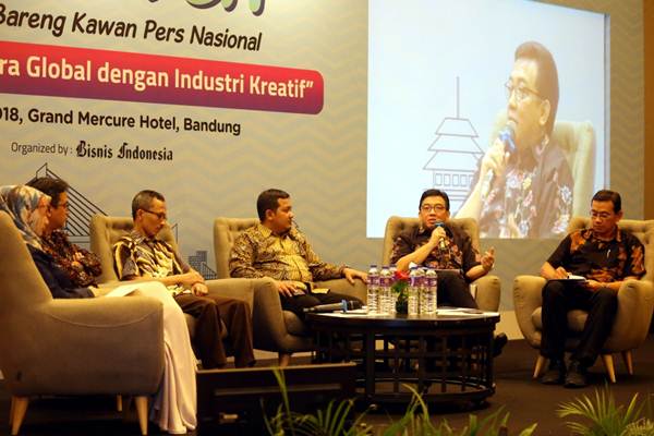 Bisnis Indonesia dan JNE Kumpul Bareng Kawan Pers di Bandung