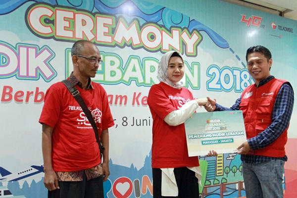 Pelepasan Mudik Lebaran Telkomsel