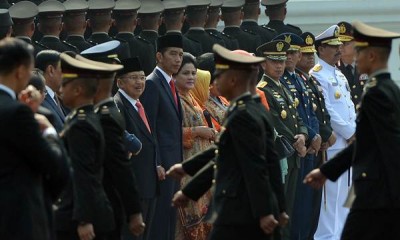 Suasana Haru Usai Upacara Prasetya Perwira TNI-Polri 2018
