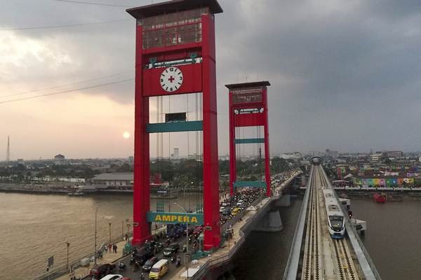 LRT Palembang Sudah Beroperasi Terbatas