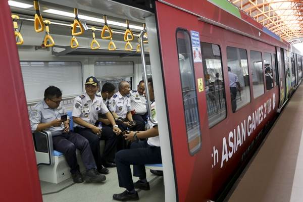 LRT Palembang Sudah Beroperasi Terbatas