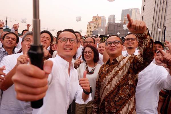 Perayaan HUT Ke-18 Mandiri Sekuritas