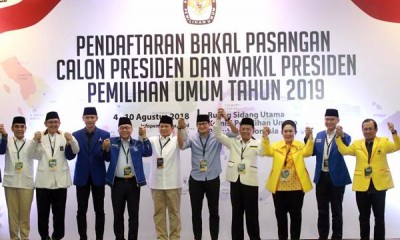 Prabowo Subianto dan Sandiaga Uno Daftar ke KPU