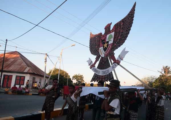 Karnaval Budaya di Waingapu