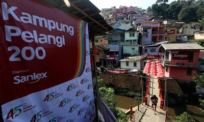 KAMPUNG PELANGI DI BANDUNG