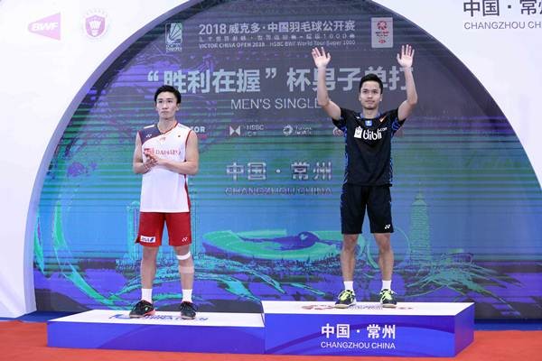 Anthony Sinisuka Ginting Juara China Open 2018