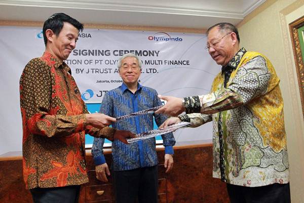 J Trust Asia Akuisisi Saham Olympindo Multi Finance