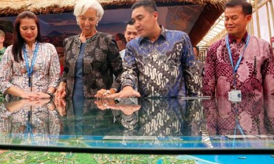 Christine Lagarde Kunjungi Paviliun Indonesia