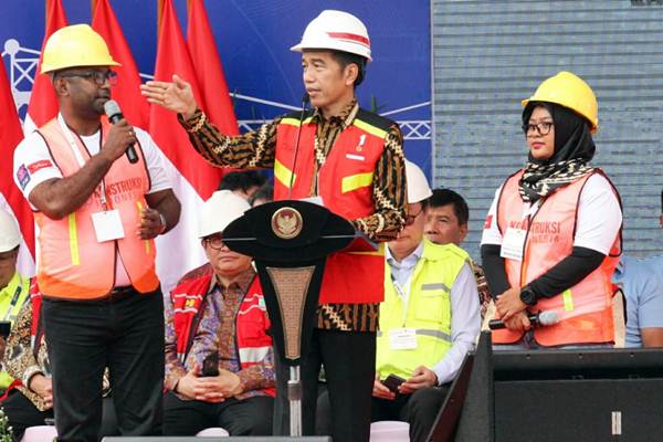Presiden Jokowi Buka Indonesia Infrastructure Week 2018