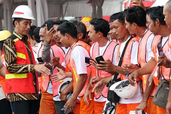 Presiden Jokowi Buka Indonesia Infrastructure Week 2018