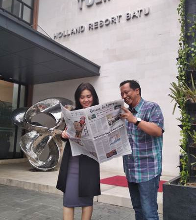 Bisnis Indonesia Kunjungi Golden Tulip Holland Resort Batu