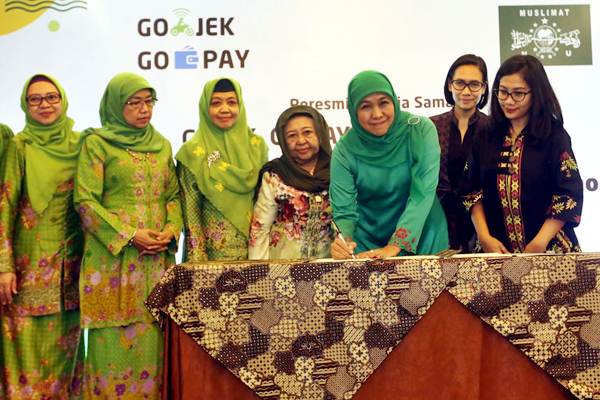 Muslimat NU Berkolaborasi dengan GO-JEK dan GO-PAY