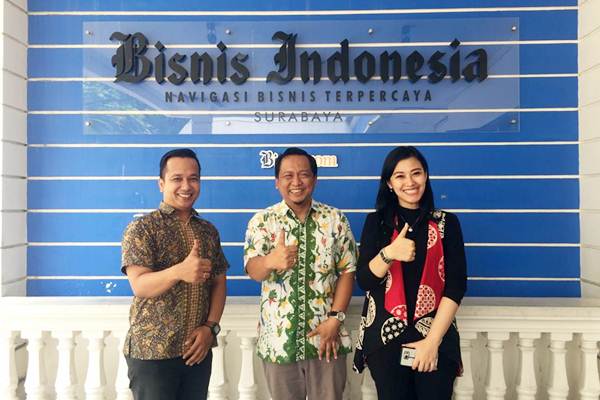 Intiwhiz Hospitality Management Kunjungi Bisnis Indonesia Perwakilan Jatim