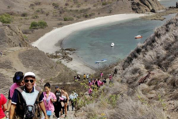 Wisata Puncak Bukit Pulau Padar NTT