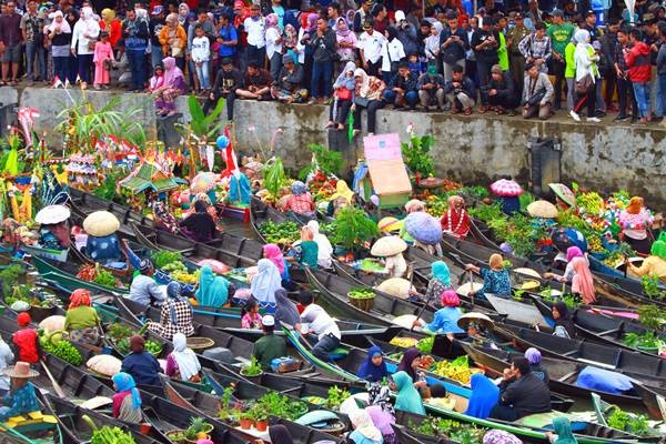 Festival Pasar Terapung Lok Baintan 2018