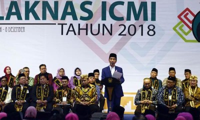 Presiden Jokowi Buka Silaknas ICMI Tahun 2018