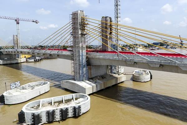 Jembatan Musi IV Palembang Siap Dioperasikan