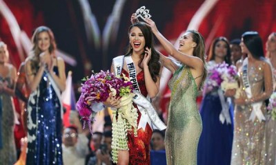 Catriona Gray Terpilih Jadi Miss Universe 2018