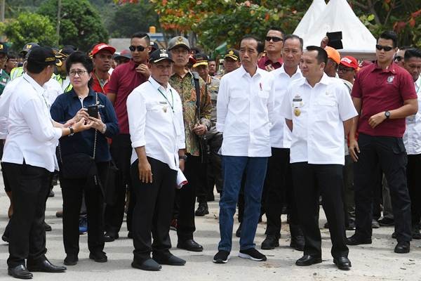 Presiden Jokowi Kunjungi Lokasi Terdampak Tsunami Selat Sunda