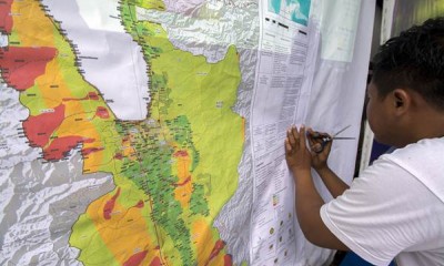 Peta Zona Rawan Bencana Sulawesi Tengah