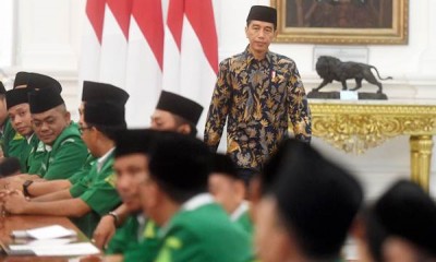 Presiden Jokowi Menerima GP Ansor