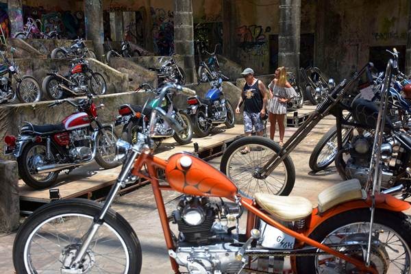 Ada Pameran Sepeda Motor Custom Sedunia di Bali