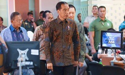 Presiden Jokowi Tinjau Layanan Online Single Submission BKPM