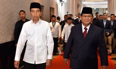 Jokowi dan Prabowo Jelang Debat Pertama Pilpres 2019