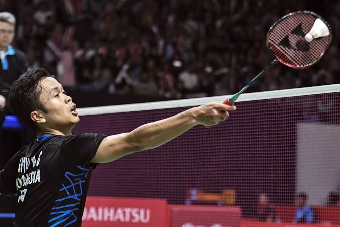 Daihatsu Indonesia Masters 2019, Anthony Ginting Masuk Perempat Final