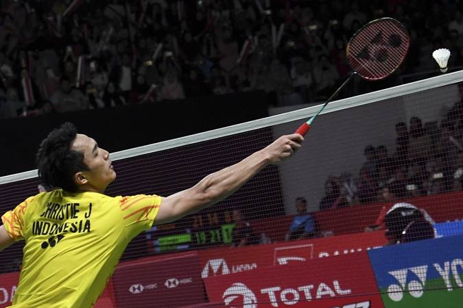 Daihatsu Indonesia Masters 2019, Jonatan Christie alias Jojo Masuk Perempat Final