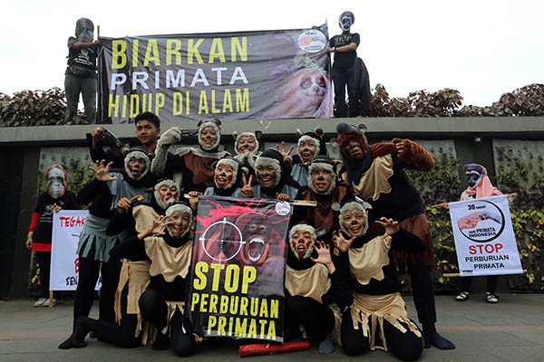 STOP PERBURUAN PRIMATA