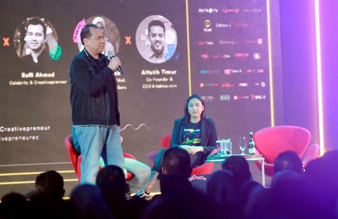 Chairul Tanjung Berbicara pada Creativepreneur Corner 2019