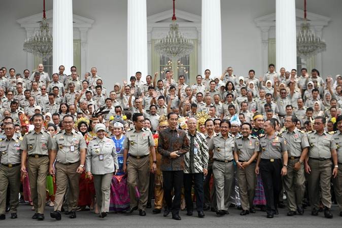 Presiden Jokowi Buka Rakernas Kementerian ATR/BPN