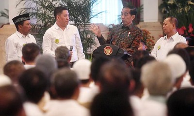 Presiden Jokowi Silaturahmi dengan Petani Tebu