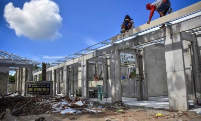Pembangunan Sekolah Pascagempa Lombok