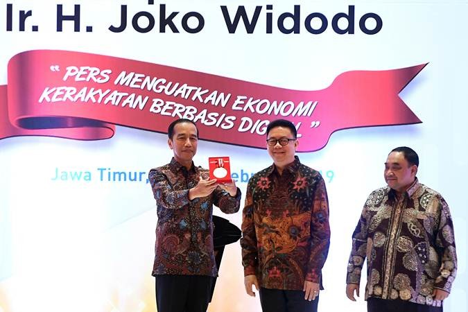 Presiden Jokowi Hadiri Puncak Perayaan Hari Pers Nasional 2019