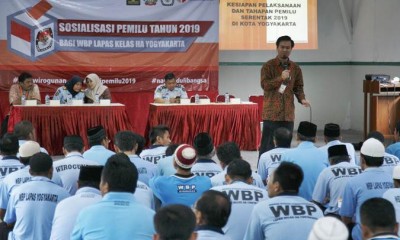 Sosialisasi Pemilu 2019 di Lapas Yogyakarta
