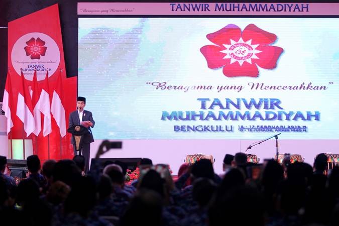 Presiden Jokowi Hadiri Pembukaan Tanwir Muhammadiyah