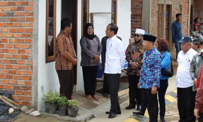 Presiden Jokowi Tinjau Kampung Nelayan Sumber Jaya, Bengkulu