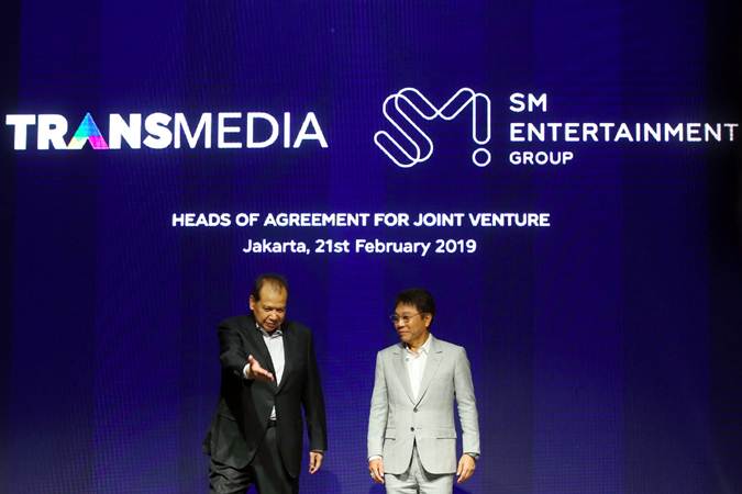 Trans Media Jalin Sinergi dengan SM Entertainment Group