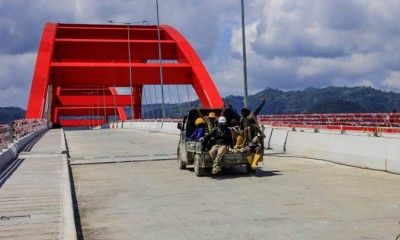 Jembatan Holtekamp Jayapura Diresmikan Maret