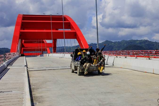 Jembatan Holtekamp Jayapura Diresmikan Maret