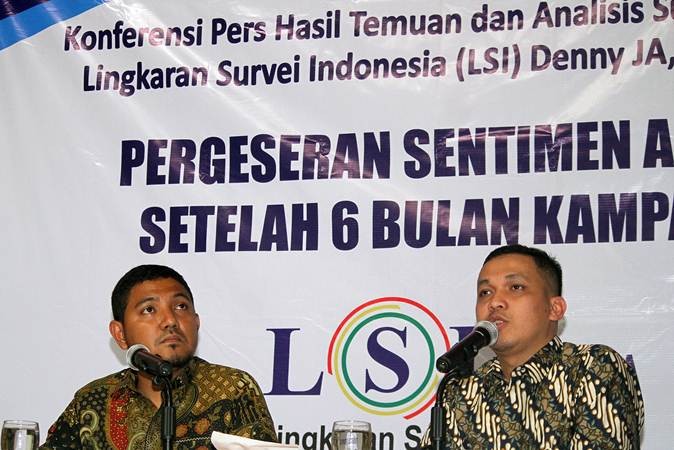 Survei LSI, Ini Elektabilitas Capres Jokowi dan Prabowo