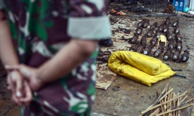 Ditemukan 87 Mortir di Rumah Warga Bandung