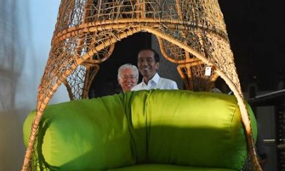 Presiden Jokowi Tinjau International Furniture Expo 2019